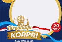 70 Link Download Twibbon Hari KORPRI 2023. GRAFIS : Ist/Net