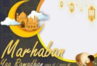 Twibbon Ramadhan 2022 Terbaru dan Keren. GRAFIS : Ist