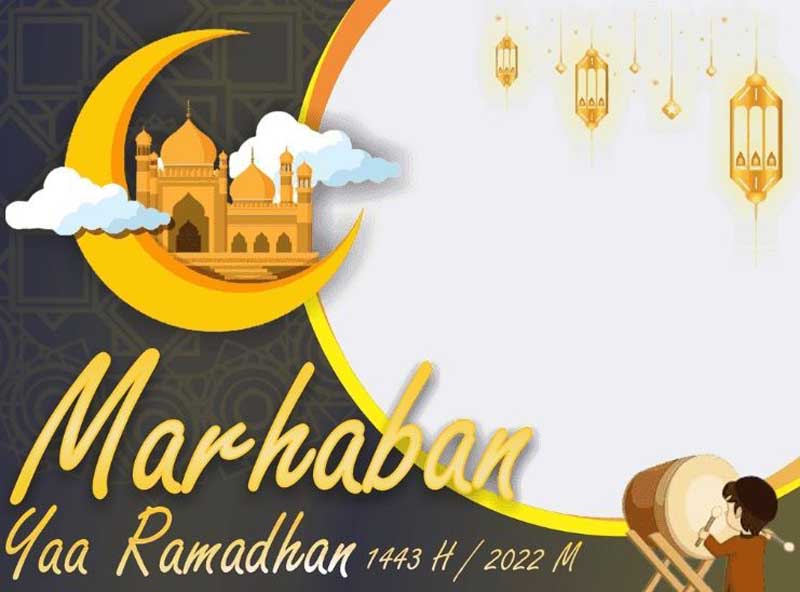 Twibbon Ramadhan 2022 Terbaru dan Keren. GRAFIS : Ist