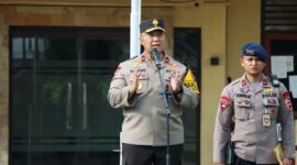 Wakapolda Jambi Brigjen Pol Edi Mardianto, S.I.K., M.Si Ingatkan Jajaran Polres Bungo Jaga Marwah Netralitas Institusi Polri pada Pilkada 2024. FOTO : VIRYZHA